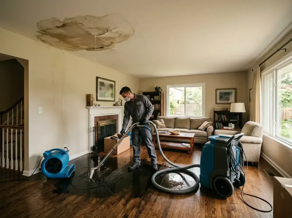 attic-pipe-burst-ceiling-drip-008 — frequently asked questions, Water Damage Restoration & Carpet Care in University City, MO